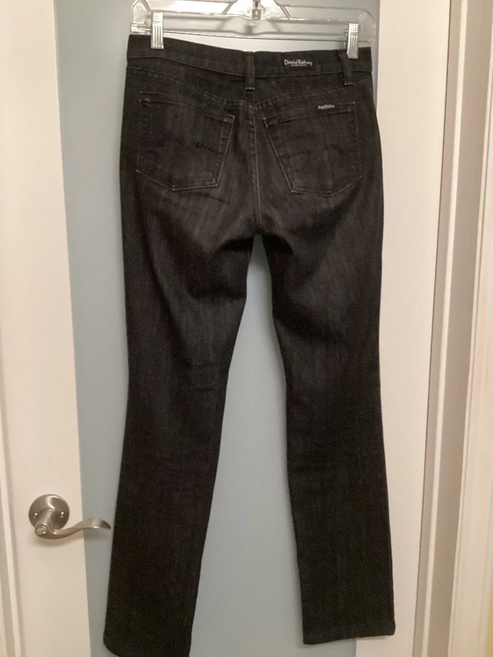 David Kahn Jeans, Grey Wash, Size 2